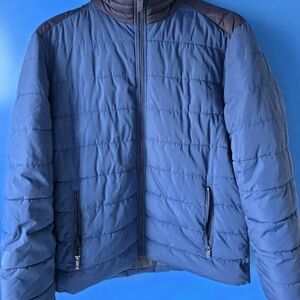 Weatherproof Men's Navy Puffer Jacket